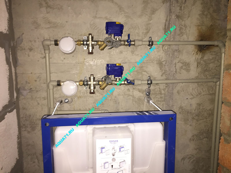 Установка фильтров на воду в Туле